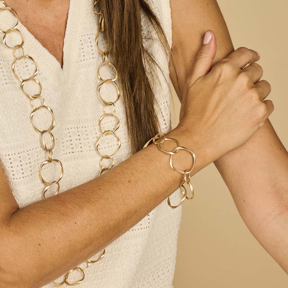 Bracelet - Dove Doré Mat