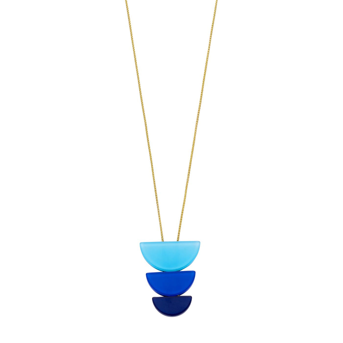 Collier - Denton Halsketting Multi Blauw