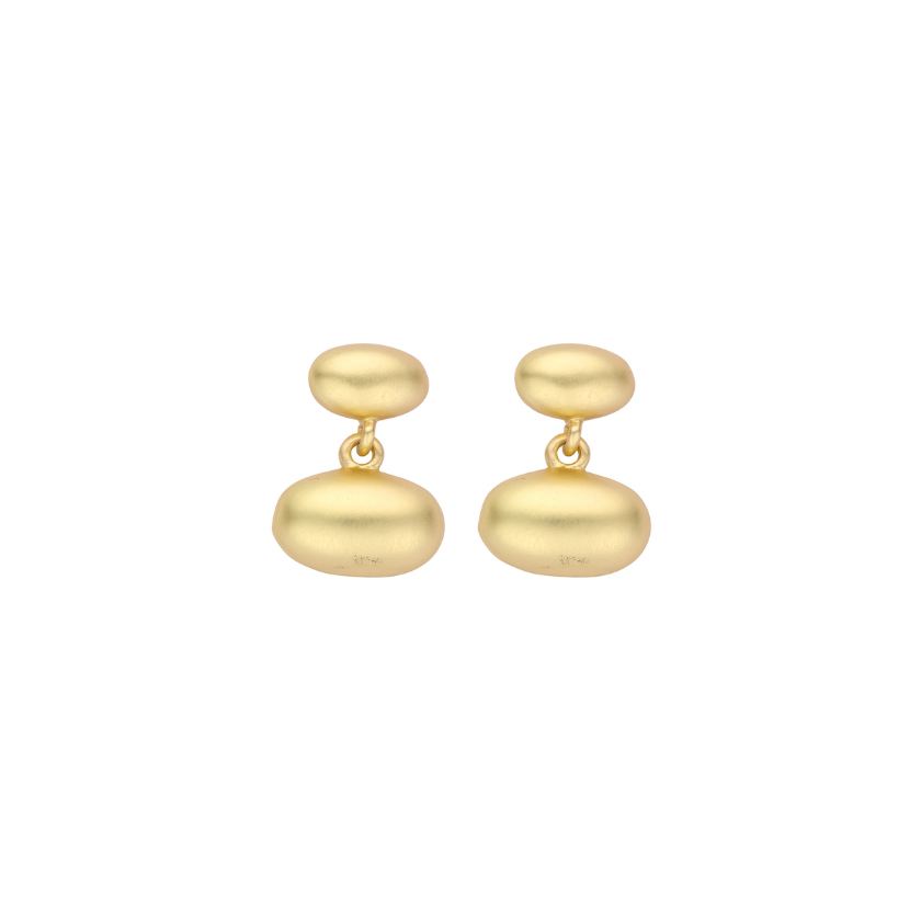 Boucles D'Oreilles - Dob111 Oorbellen Goudkleurig