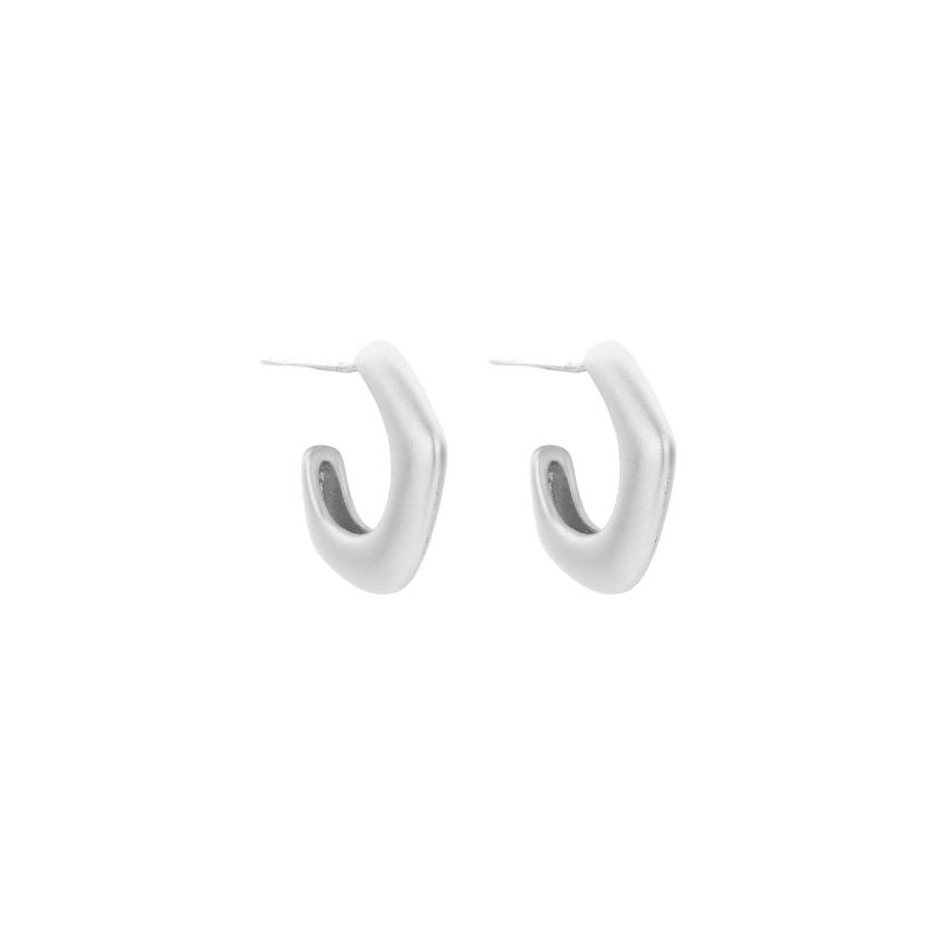 Boucles D'Oreilles - Dob114 Oorbellen Zilverkleurig