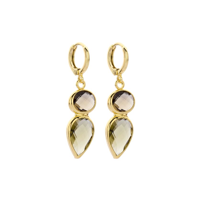 Boucles D'Oreilles - Dob125 Oorbellen Grijs