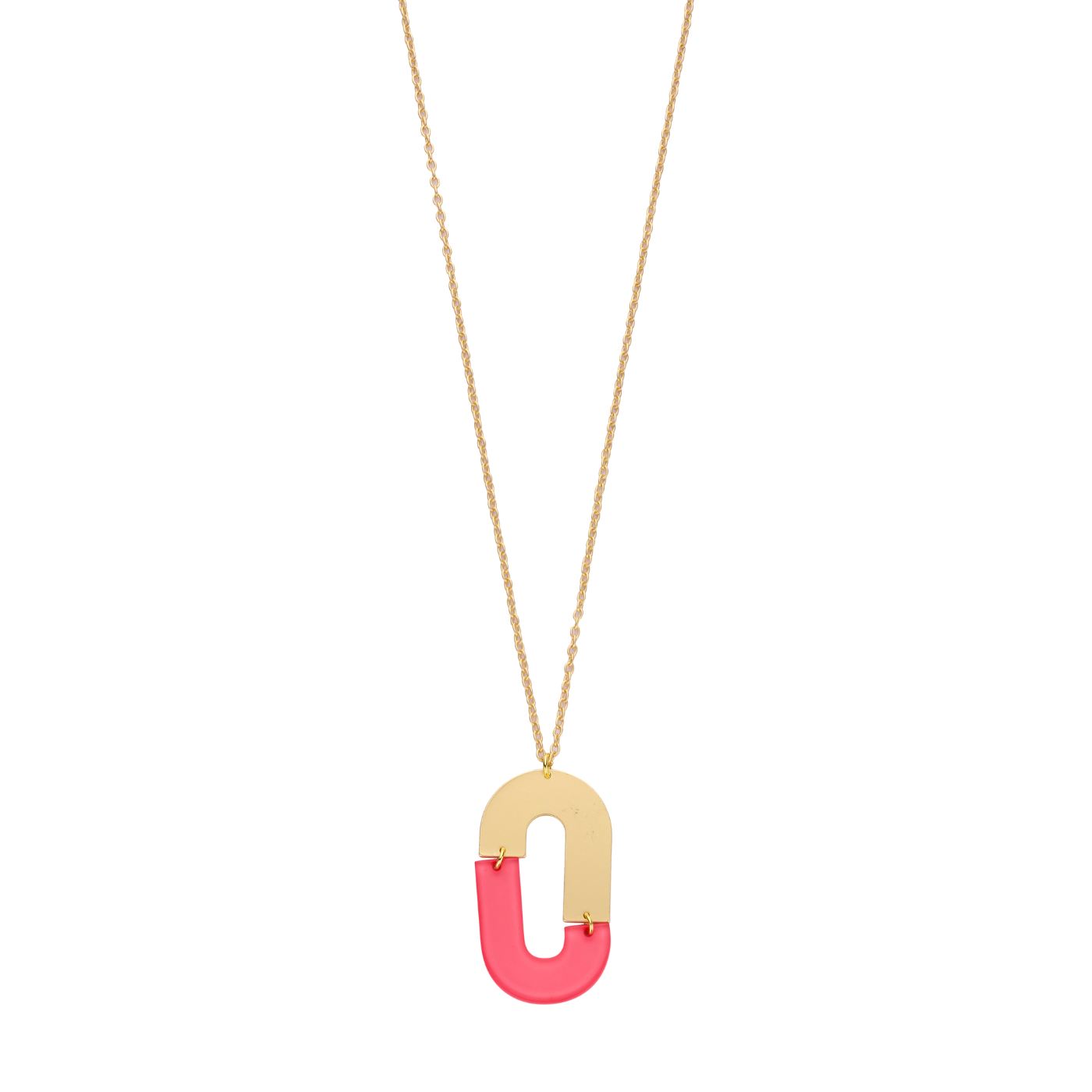 Collier - Dresden Halsketting Fuchsia