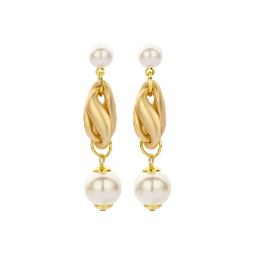 Boucles D'Oreilles - Dubai Oorbellen Parelmoer