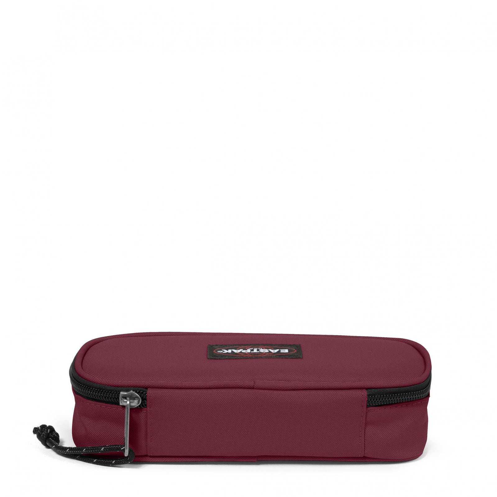 Oval Single Maroon Burgundy