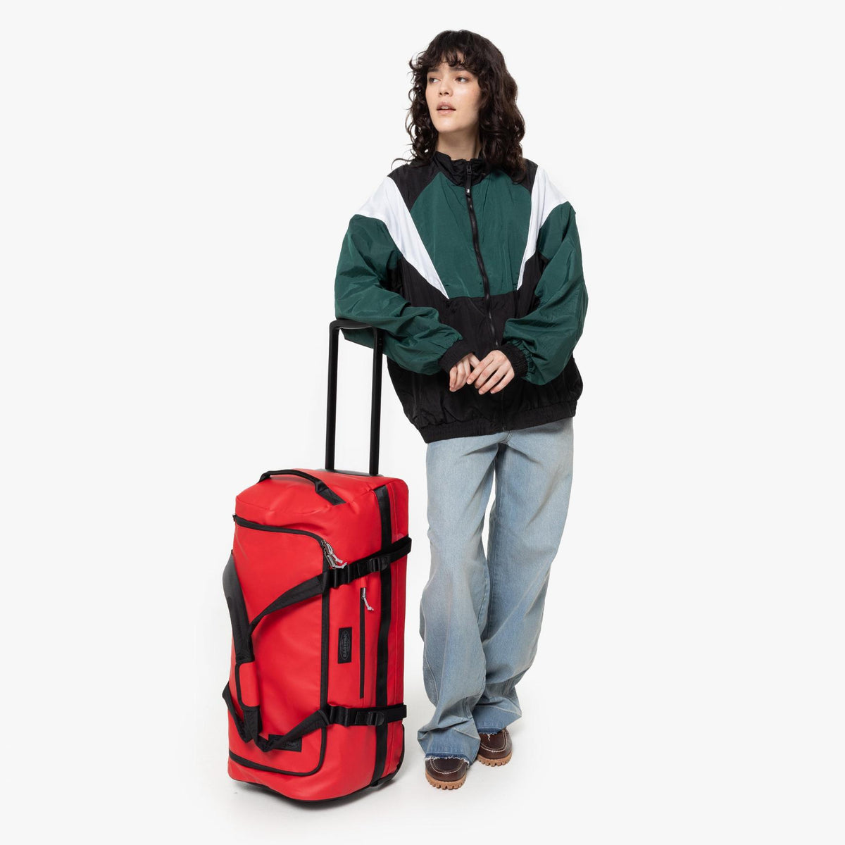 Duffel Pack Wheel M Tarp Red