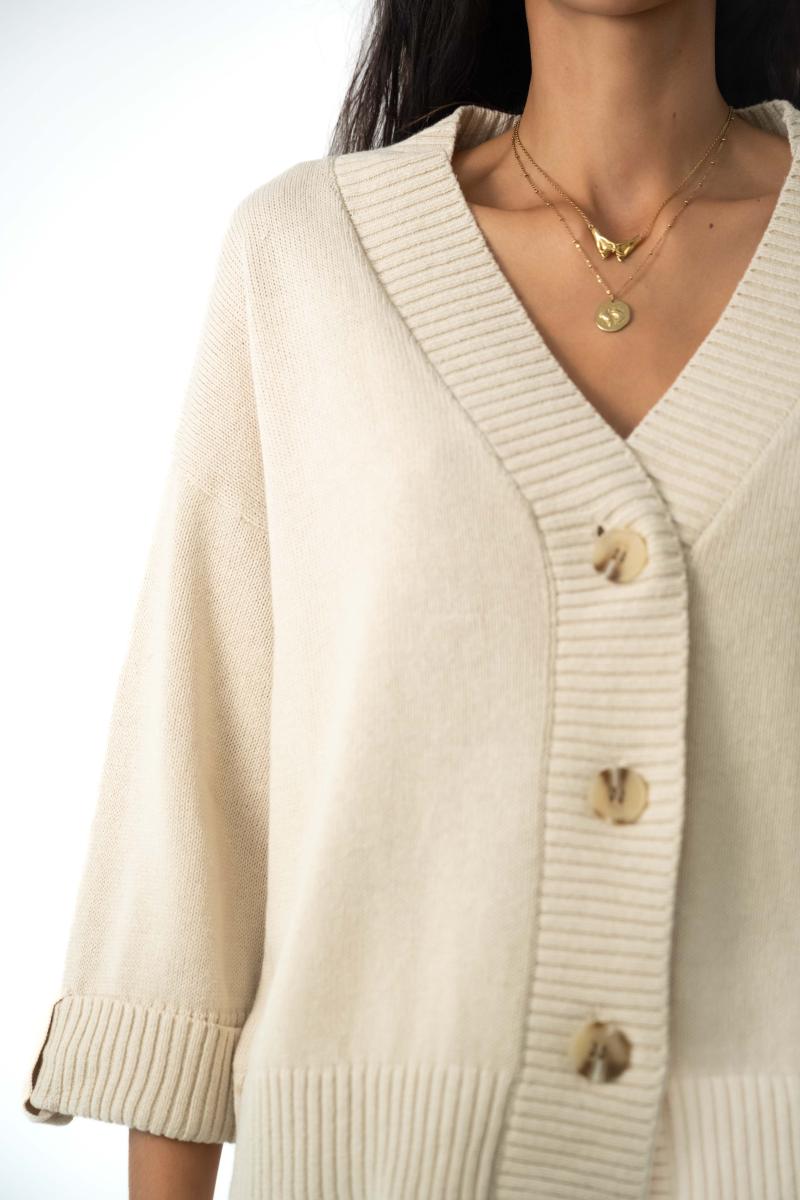 Cardigan - Elise - Beige