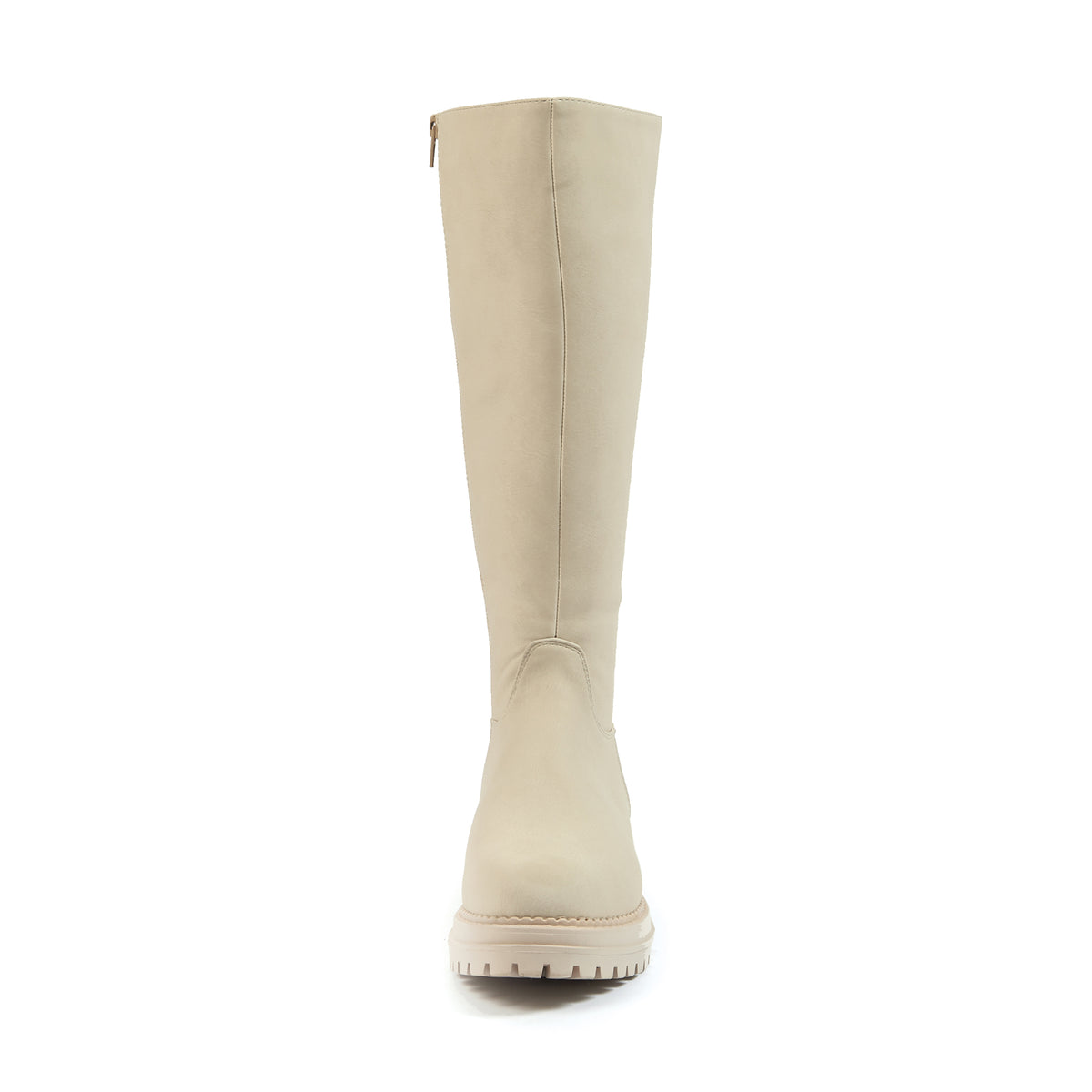 Bottes Mollets Larges XL - Modele Emilie - Beige