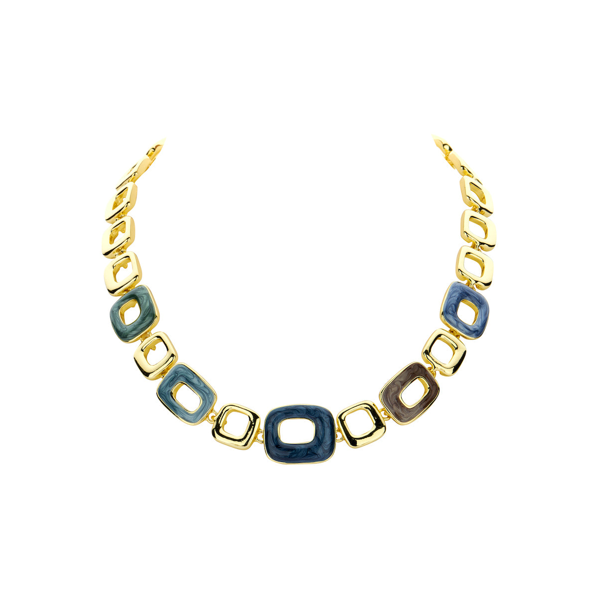 Collier - Friso Multi Bleu
