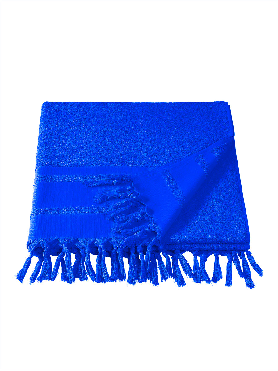 Colony Blue - Serviette de plage 100X180 Cm
