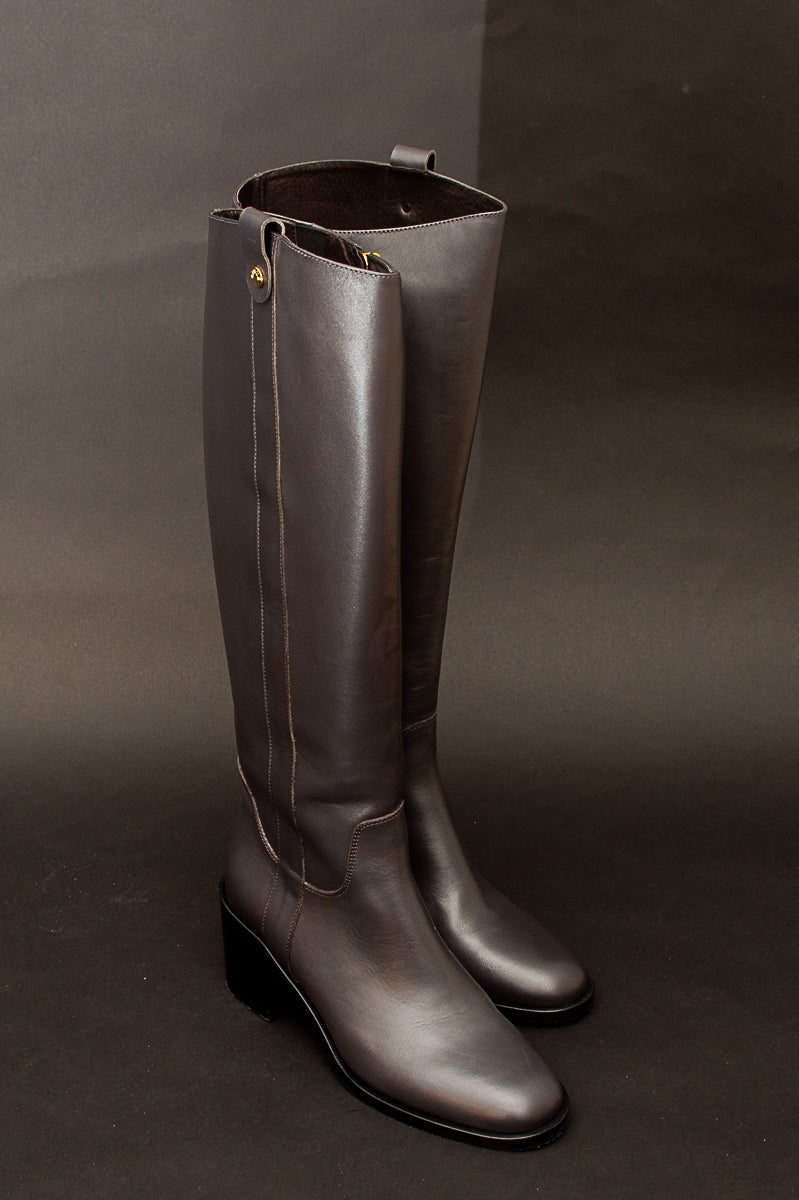 Shoes - Long Boot - Asphalt