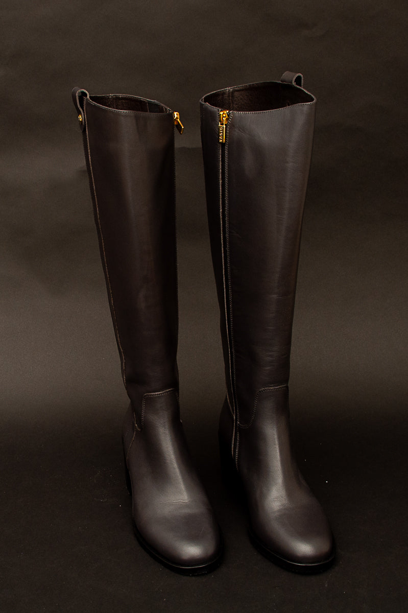 Shoes - Long Boot - Asphalt