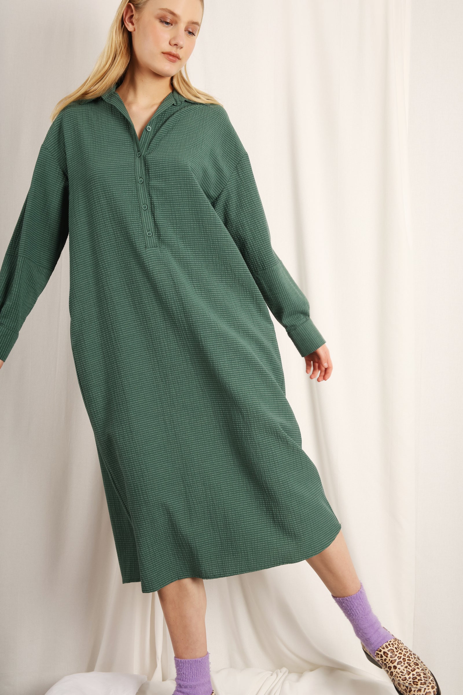 Robe - Abel - Evergreen