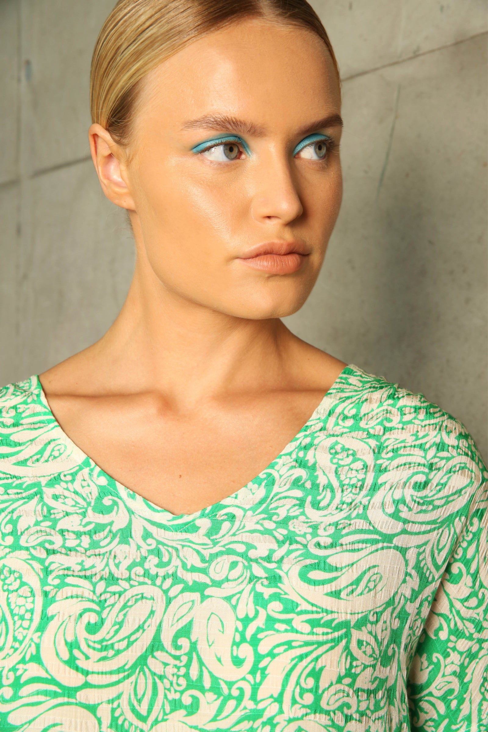 Blouse - Nutan - Bright Green