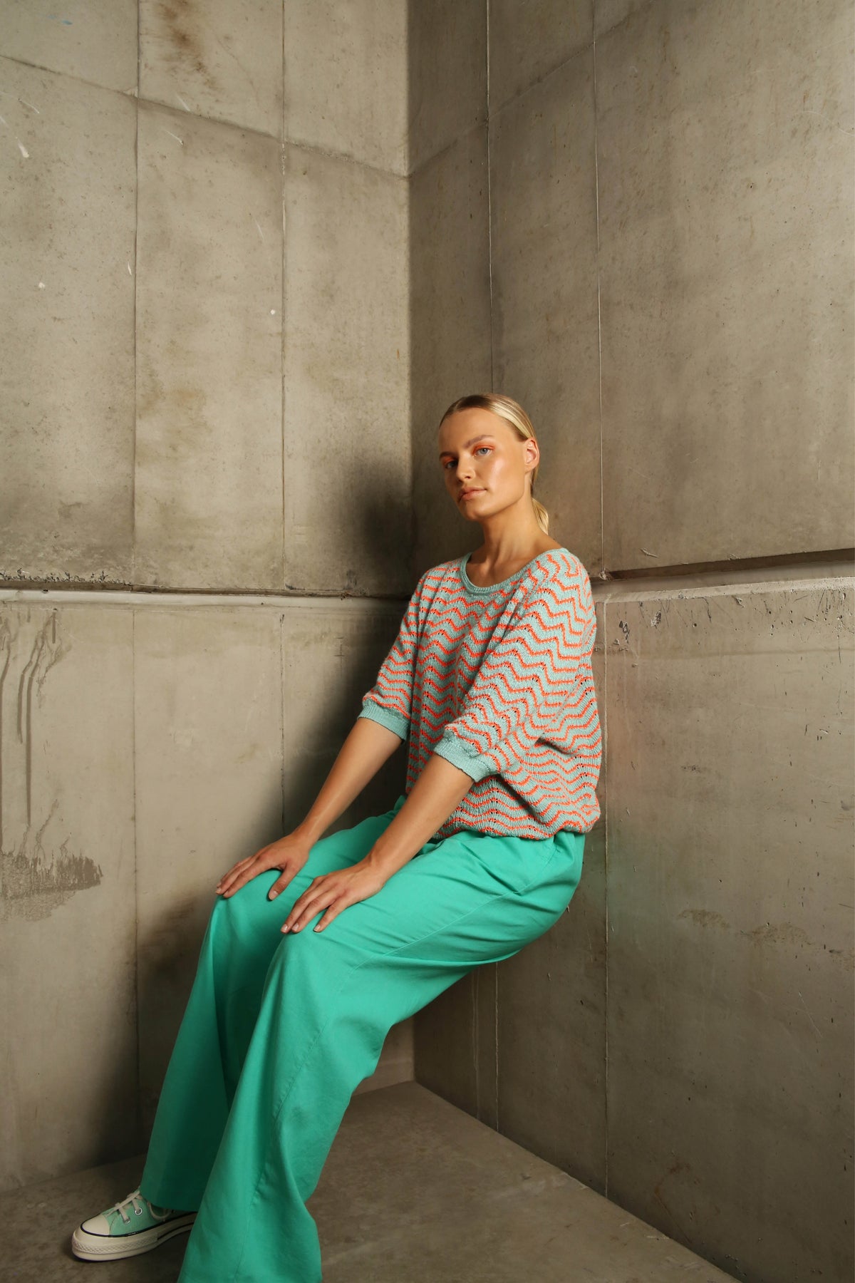 Pantalon - Linde - Peacock Green