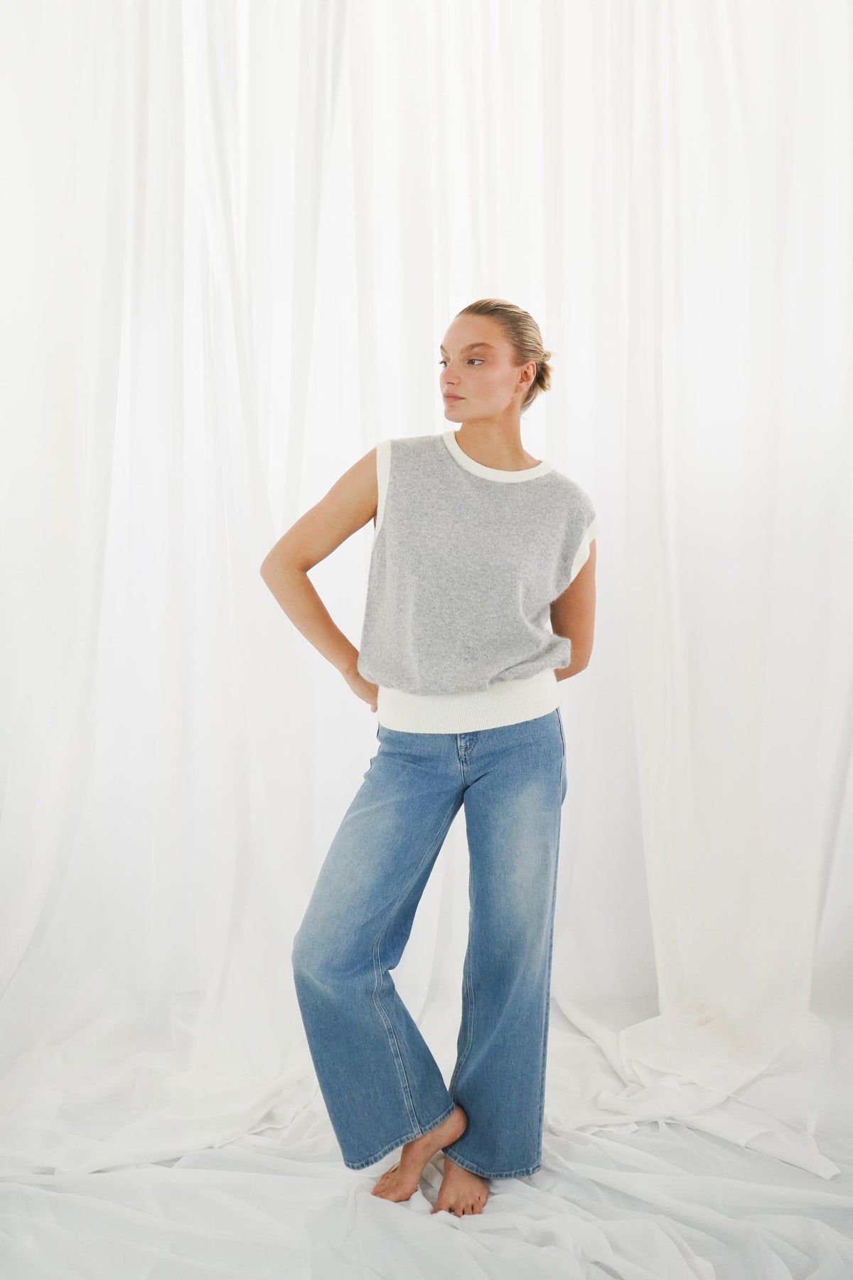 Buenavista - Pearl Grey/Offwhite