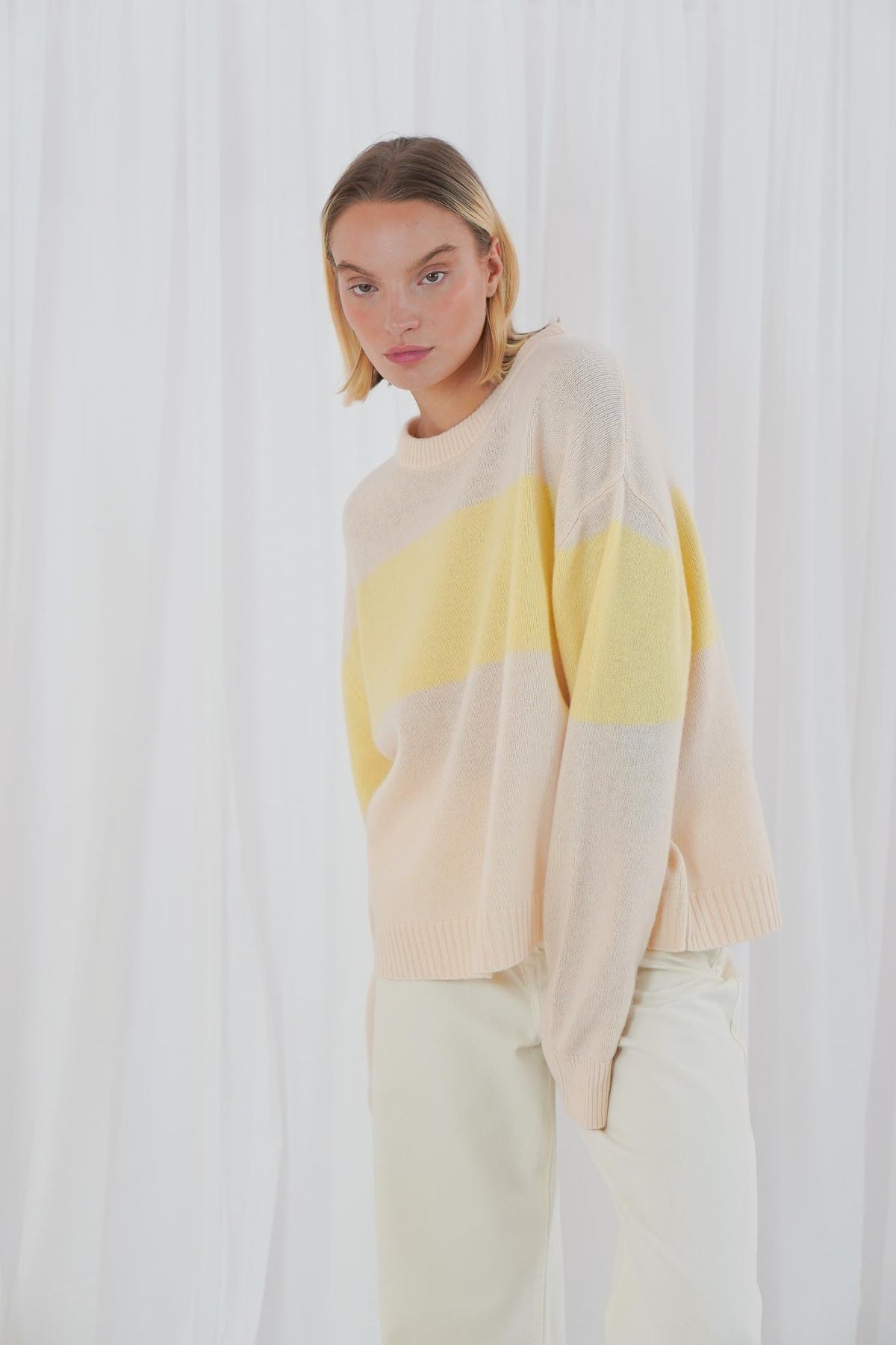 Shreveport - Offwhite/Butter Yellow