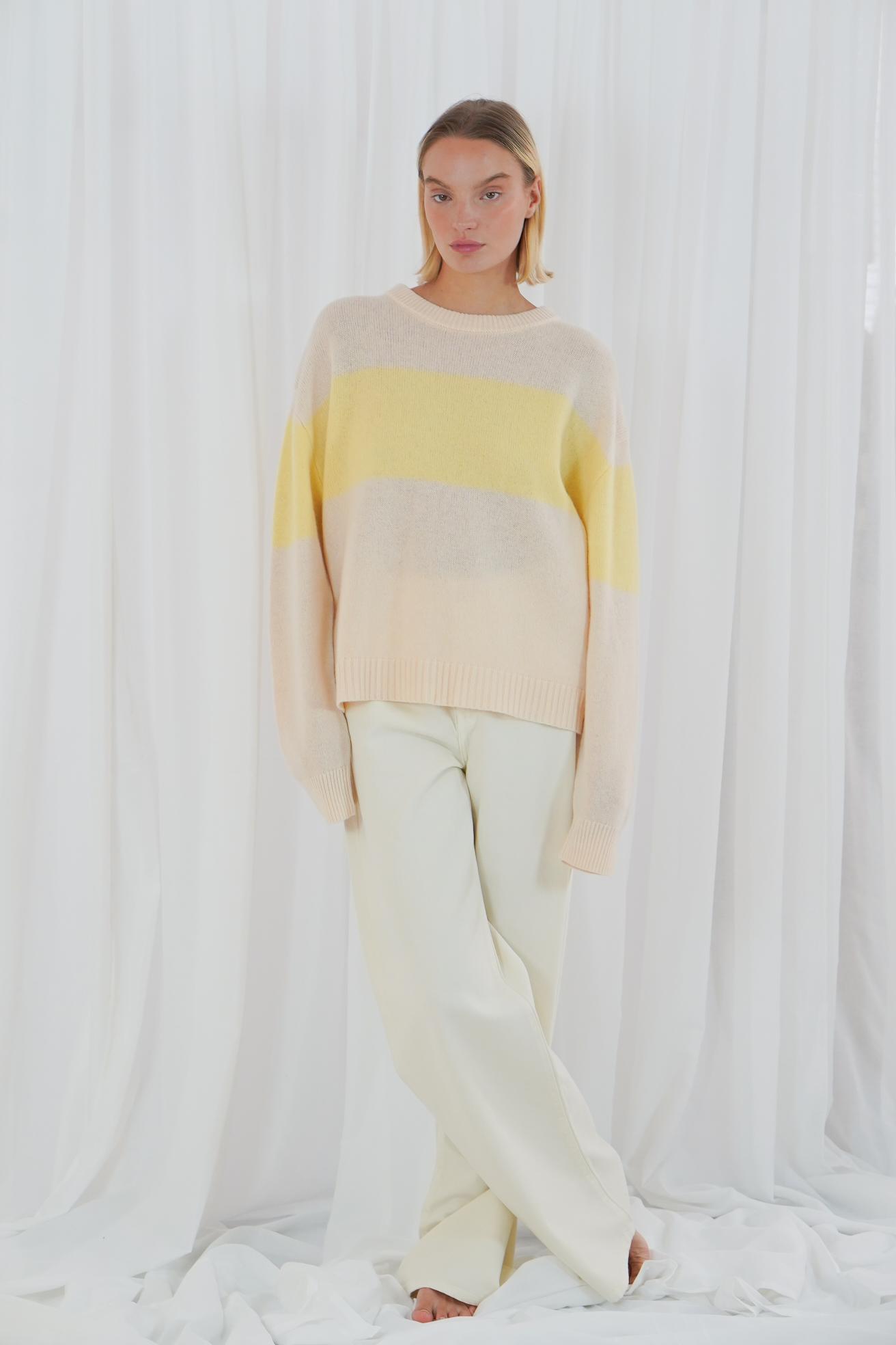 Shreveport - Offwhite/Butter Yellow