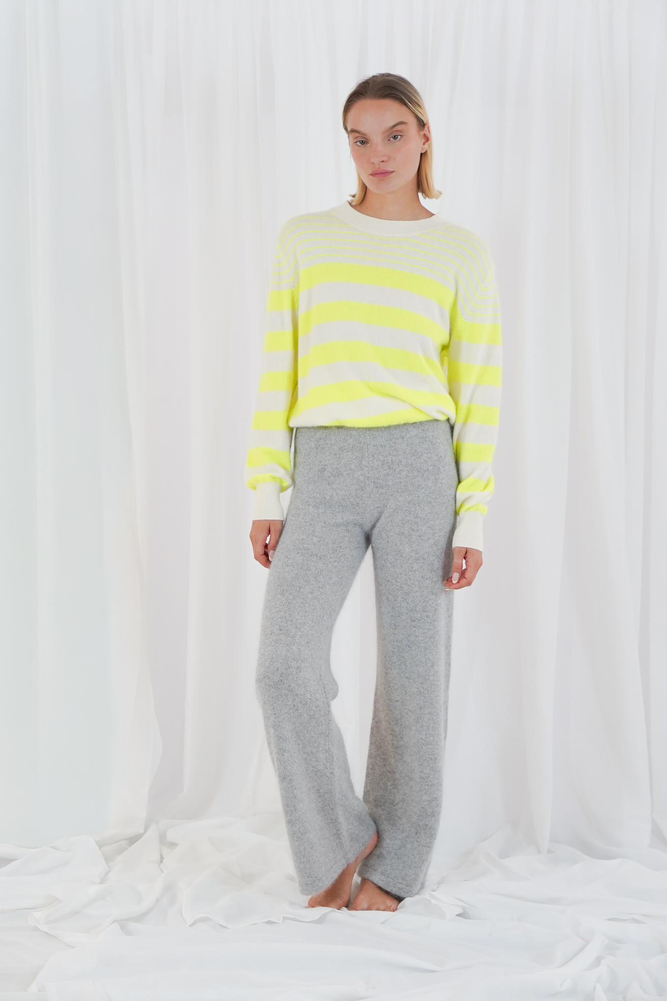 New Orleans - Offwhite/Neon Yellow