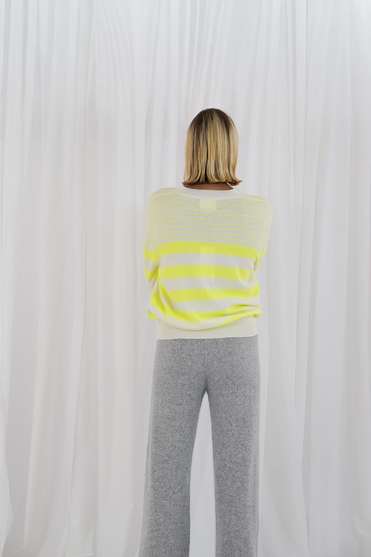 New Orleans - Offwhite/Neon Yellow
