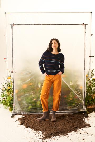 Pantalon large Jolly Caramel