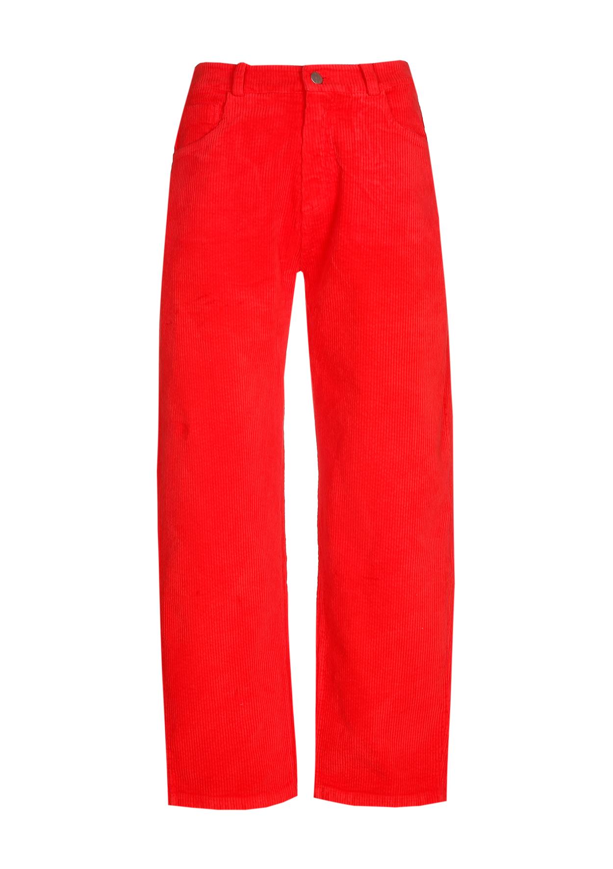 Pantalon large rouge Jolly