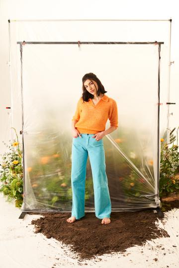 Pantalon Juicy Fine bleu