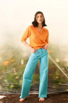 Pantalon Juicy Fine bleu