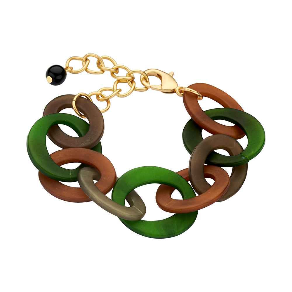 Armband - Kafi (Ab) - Multi Groen