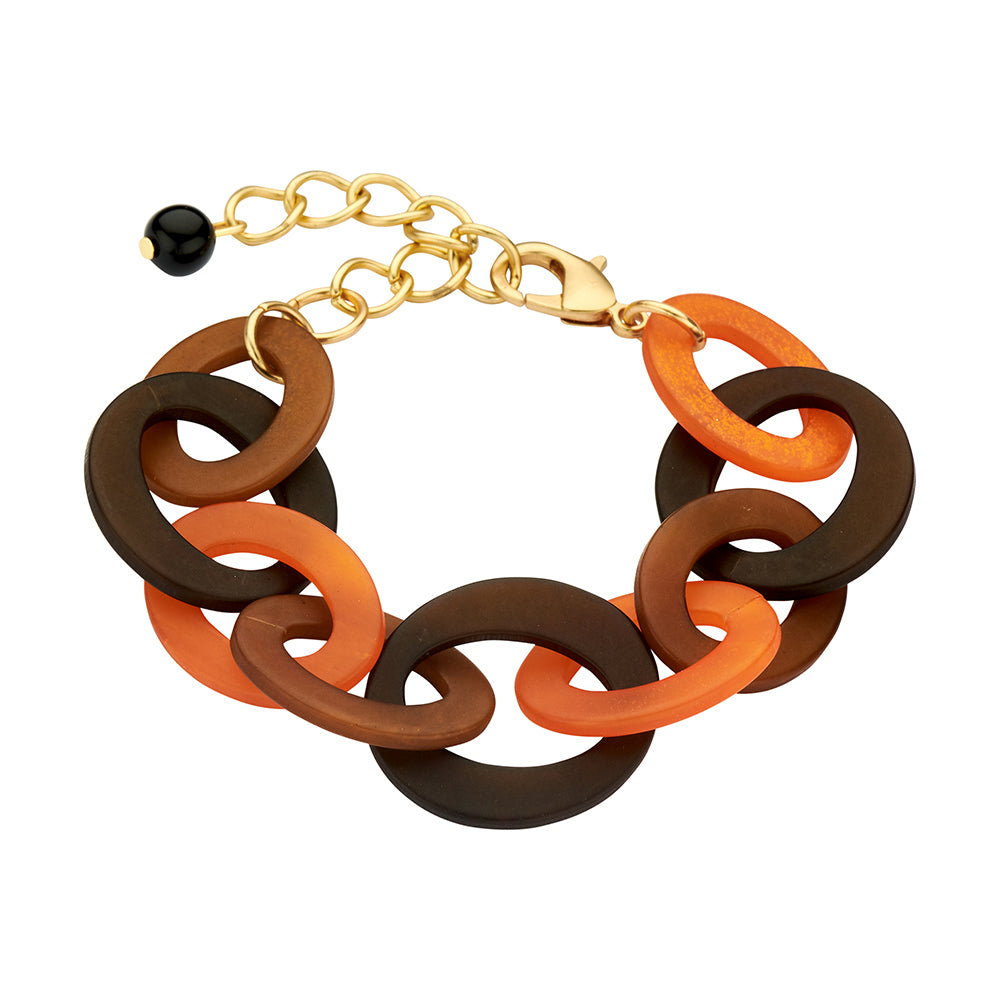 Armband - Kafi (Ab) - Multi Oranje