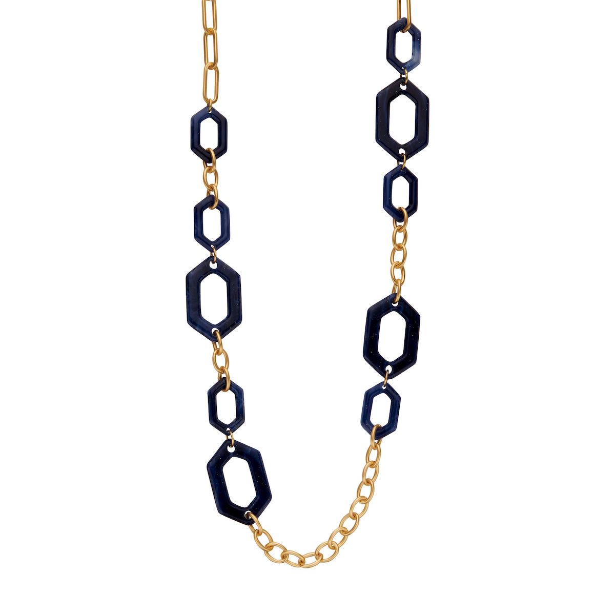 Collier - Kamil Bleu Foncée