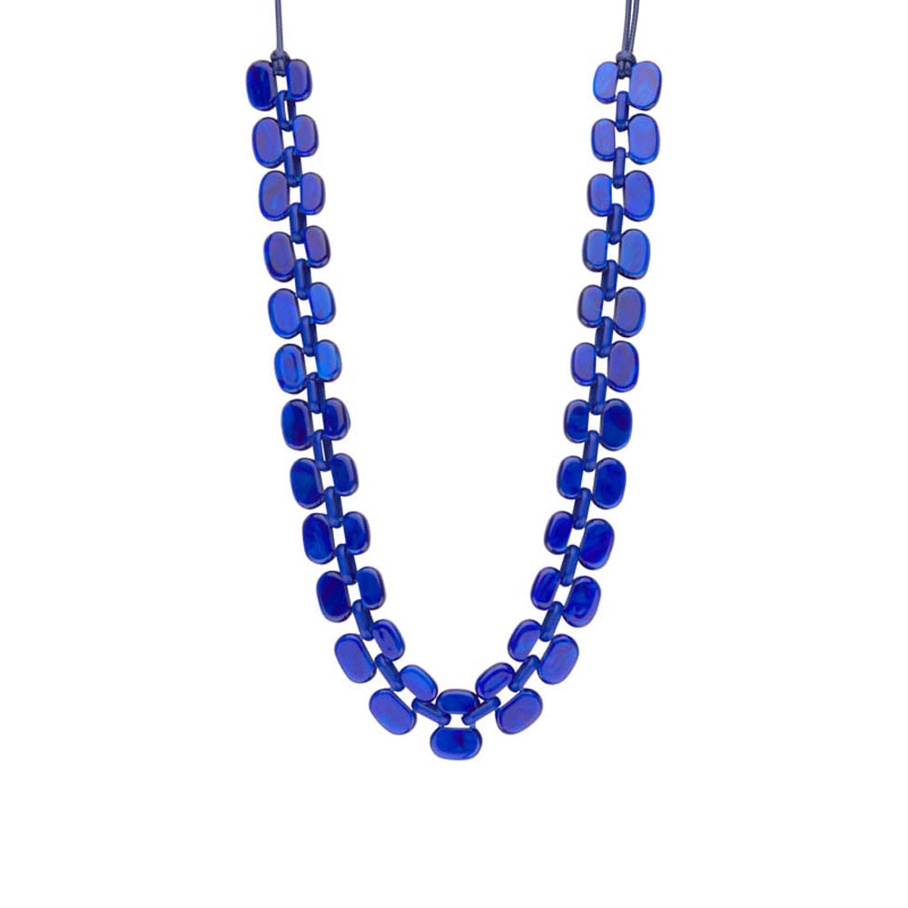 Collier - Keetlang Bleu Foncé