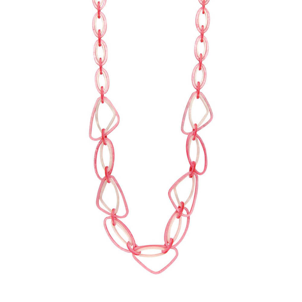 Collier - Kimo Rose Clair/Fuchsia