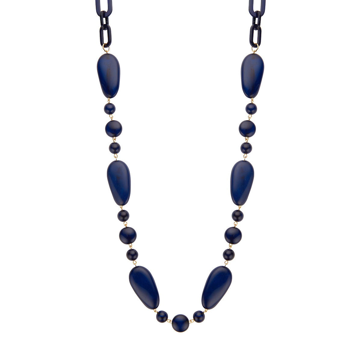Collier - Klaudia Bleu Foncée
