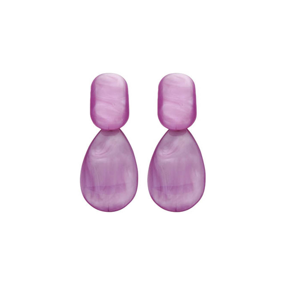 Boucles D&#39;Oreilles - Kob24 Lila