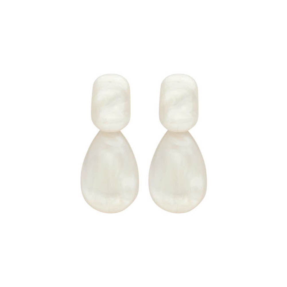 Boucles D&#39;Oreilles - Kob27 Écru