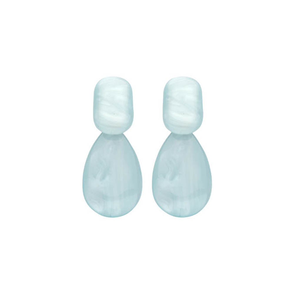 Boucles D&#39;Oreilles - Kob27 Vert Eau