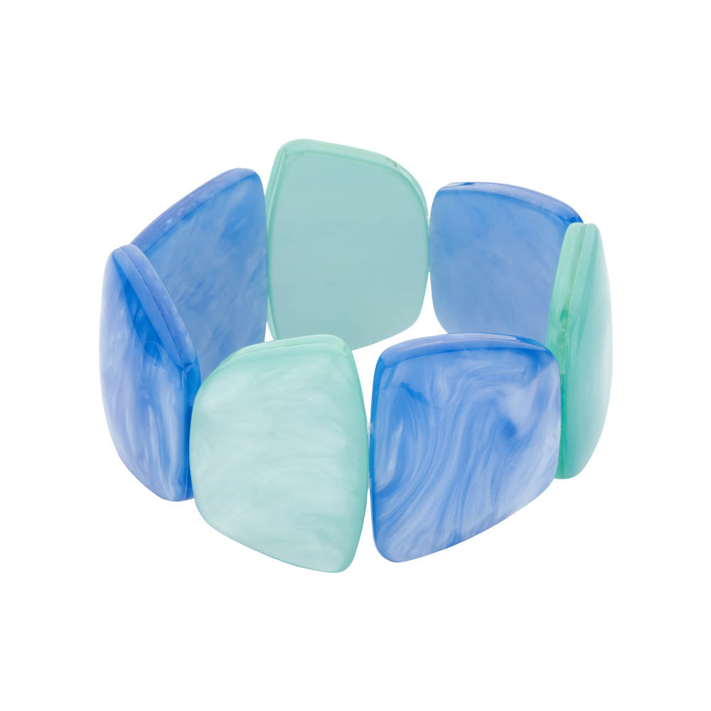 Bracelet - Kodi Vert Eau/Bleu Clair