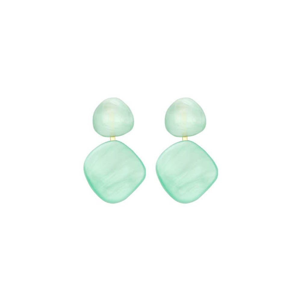 Boucles D&#39;Oreilles - Kodi Vert Clair
