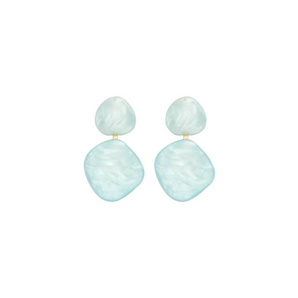 Boucles D&#39;Oreilles - Kodi Vert Eau