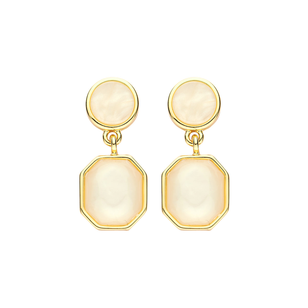 Boucles - Kolli D'Oreilles Ecru