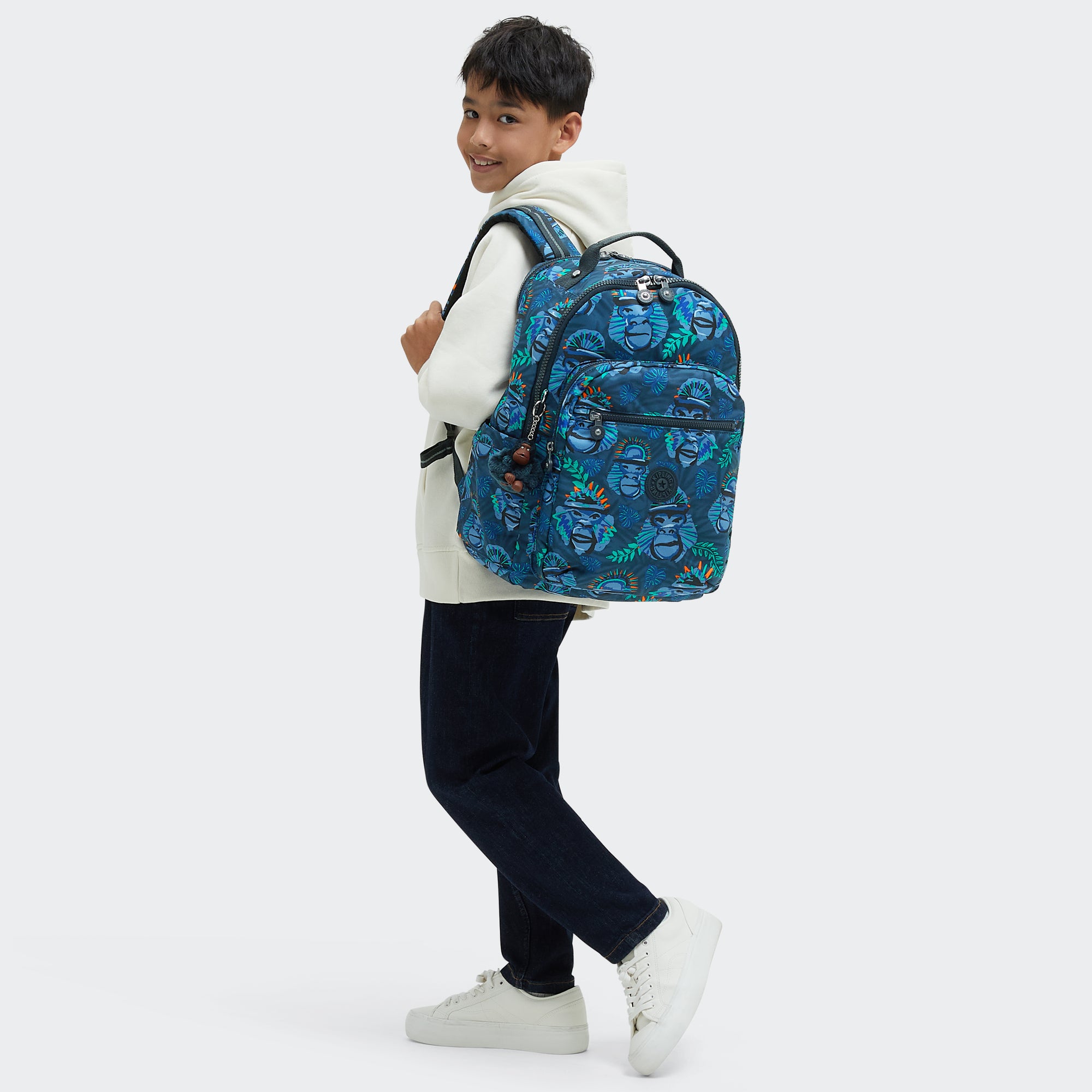 Seoul College BTS Prt Blue Monkey Fun