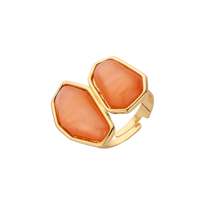 Bague - Kri4 Ring Oranje