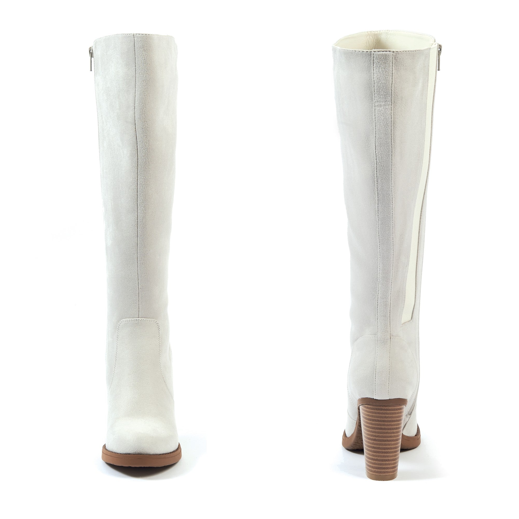 Bottes XL pour mollets larges - Modele Kamilla - Lt Grey