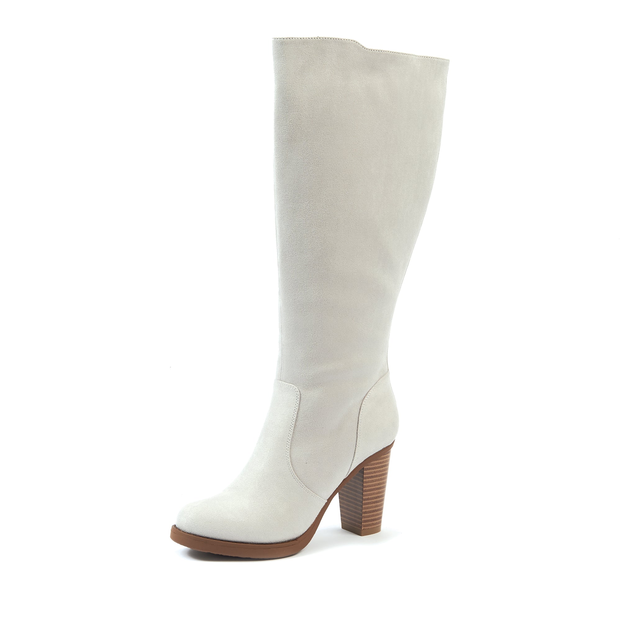 Bottes XL pour mollets larges - Modele Kamilla - Lt Grey
