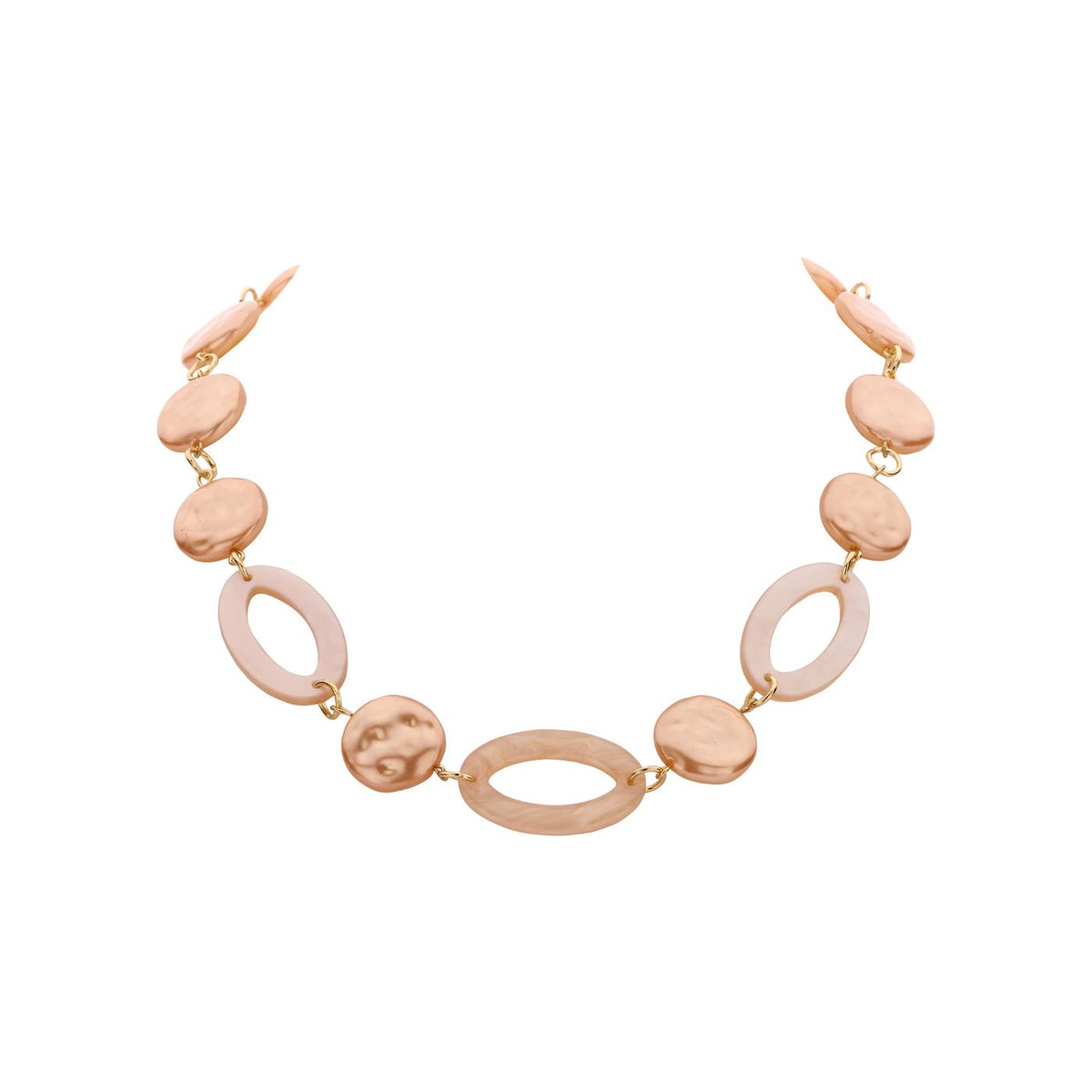 Collier - Karn Halsketting Beige