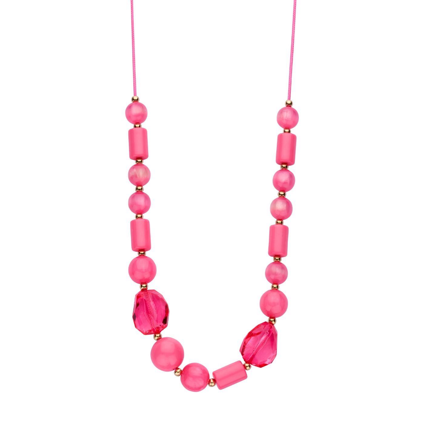 Collier - Kasper Halsketting Fuchsia