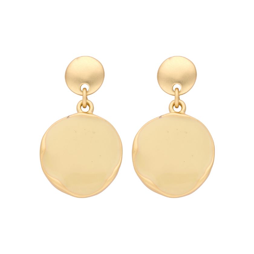 Boucles D'Oreilles - Kent Oorbellen Beige