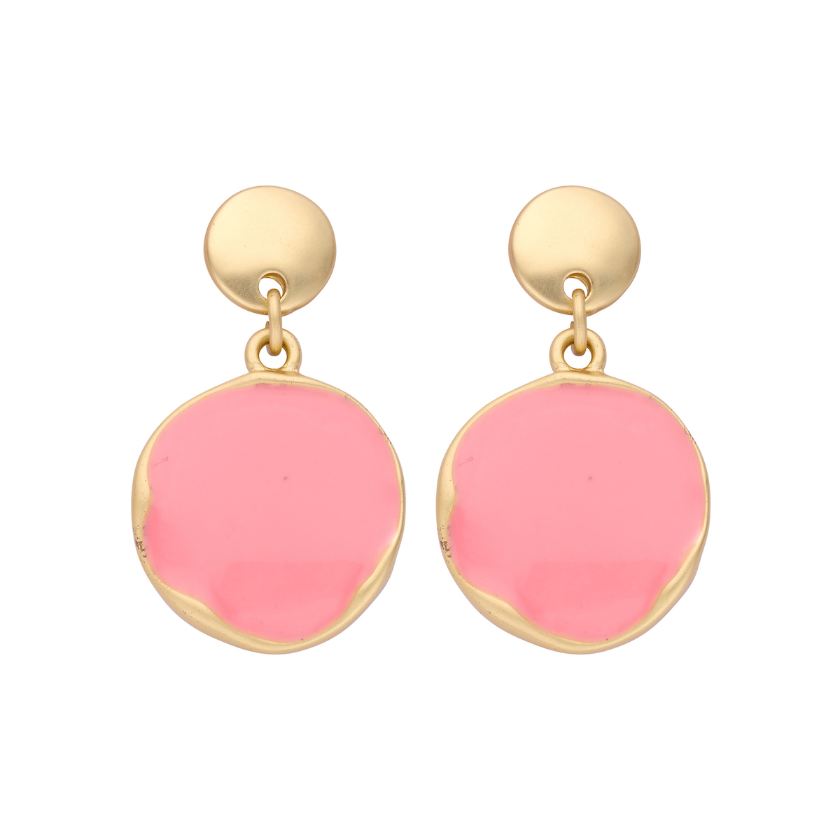 Boucles D'Oreilles - Kent Oorbellen Lichtroze