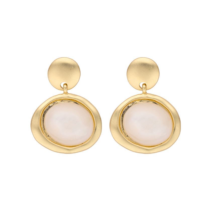 Boucles D'Oreilles - Kobe Oorbellen Ecru