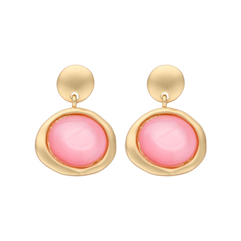 Boucles D'Oreilles - Kobe Oorbellen Lichtroze